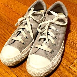 Girls Converse Tie Up Sneakers